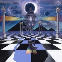 Mono/poly - Monotomic Blue & White Swirl vinyl cover