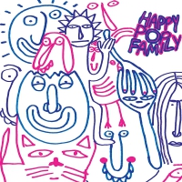 Monomyth - Happy Pop Family vinyl cover