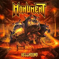 Monument - Hellhound vinyl cover