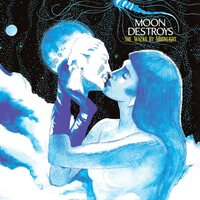Moon Destroys - She Walks By Moonlight vinyl cover