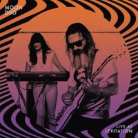 Moon Duo - Live At Levitation (Orange & Purple Swirl) vinyl cover