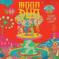Moon Duo - Stars Are The Light (Neon Pink) vinyl cover