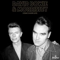 Morrissey And David Bowie - Cosmic Dancer / Thats Entertainment vinyl cover