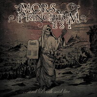 Mors Principium Est - ...and Death Said Live vinyl cover