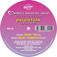 Mothers Favorite Child & Saeeda Wright - Purple Funk Opolopo Remixes vinyl cover