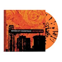 Motion City Soundtrack - I Am The Movie (Anniversary Edition; Tangerine W/Black Splatter) vinyl cover