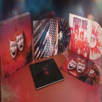 Motley Crue - Theatre of Pain (40th Anniversary Deluxe Multicolor Splatter) vinyl cover