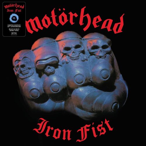 Motörhead - Iron Fist (Black & Blue Swirl)