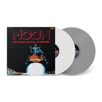 Motrik - Moon: The Cosmic Electrics Of Motrik (Bone & Grey) vinyl cover