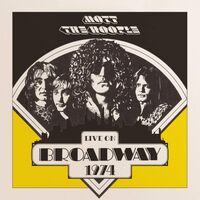 Mott The Hoople - Live On Broadway 1974 vinyl cover