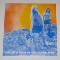 Mr Airplane Man - Jacaranda Blue vinyl cover