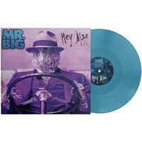 Mr. Big - Hey Man (30 Anniversary, Deep Cyan) vinyl cover