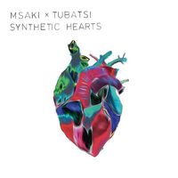 Msaki X Tubatsi - Synthetic Hearts vinyl cover