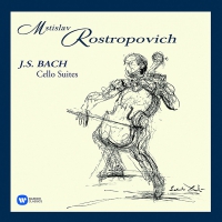 Mstislav Rostropovich - Bach: The Cello Suites vinyl cover