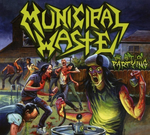 Municipal Waste - The Art Of Partying vinyl cover