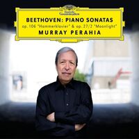 Murray Perahia - Beethoven Piano Sonatas Op. 106 "hammerklavier" & Op. 27/2 "moonlight" vinyl cover