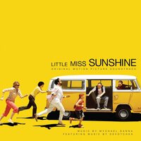 Mychael Danna - Little Miss Sunshine Soundtrack (Yellow With White Marble) vinyl cover