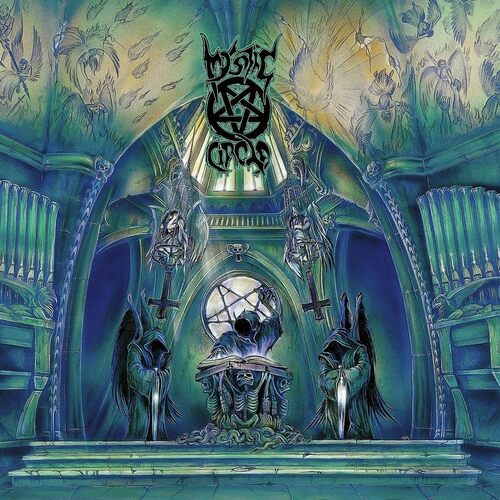 Mystic Circle - Infernal Satanic Verses (Remastered; Green) vinyl cover
