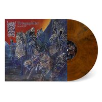 Mystic Circle - Kriegsgotter MMXXV (Dark Orange Marble) vinyl cover