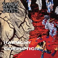 Napalm Death - Harmony Corruption vinyl cover