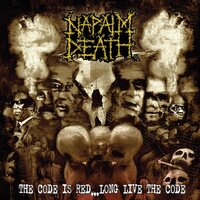 Napalm Death - The Code Is Red ... Long Live The Code (Golden) vinyl cover