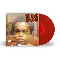 Nas - Illmatic (Red Smoke) vinyl cover