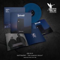Nattradio - Longest Night (Aqua) vinyl cover