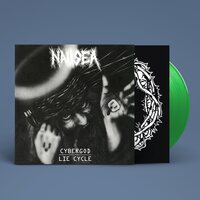 Nausea - Cybergod / Lie Cycle vinyl cover