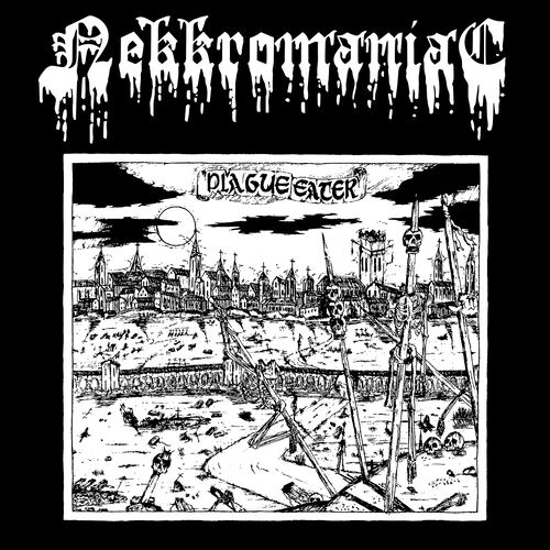 Nekkromaniac - Plague Eater vinyl cover