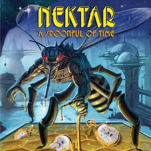 Nektar - Spoonful Of Time (Blue/Yellow) vinyl cover
