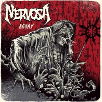 Nervosa - Agony Track vinyl cover