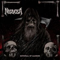 Nervosa - Downfall Of Mankind vinyl cover