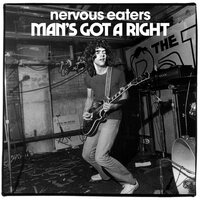Nervous Eaters - Man's Got A Right/No More Idols vinyl cover