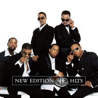 New Edition - Hits vinyl cover