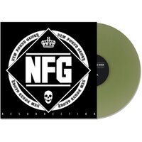 New Found Glory - Resurrection (Coke Bottle Green) vinyl cover