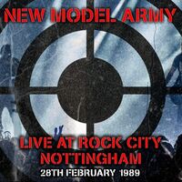 New Model Army - Live In Nottingham 1989 vinyl cover
