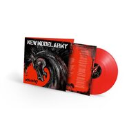 New Model Army - Unbroken (Red) vinyl cover