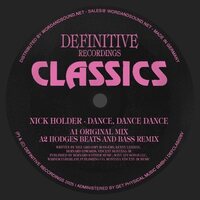 Nick Holder - Dance, Dance, Dance vinyl cover