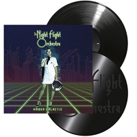 Night Flight Orchestra - Amber Galactic vinyl cover