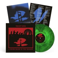 Night Sins - A Silver Blade In The Shadow vinyl cover