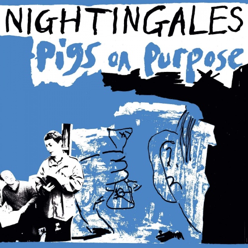 Nightingales - Pigs On Purpose vinyl cover