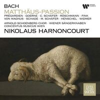 Nikolaus Harnoncourt - Bach Matthaus-Passion vinyl cover