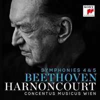Nikolaus Harnoncourt - Beethoven: Symphonies 4 & 5 vinyl cover