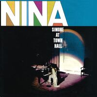 Nina Simone - At Town Hall Dark vinyl cover