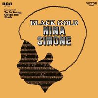 Nina Simone - Black Gold Black & Gold Marble vinyl cover