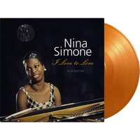 Nina Simone - I Love To Love (Orange & Gold) vinyl cover