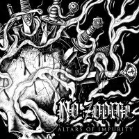 No Zodiac - Altars Of Impurity Red Splatter vinyl cover