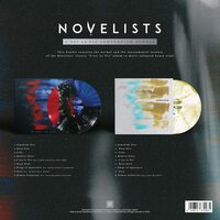 Novelists - C'est La Vie + Instrumental (Black/Red/Blue Special Splatter + White/Gold Marbled) vinyl cover