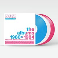 Now That's What I Call an Era: Albums 1980-1984 - Now That's What I Call An Era: The Albums 1980-1984 (White, Pink & Blue) vinyl cover