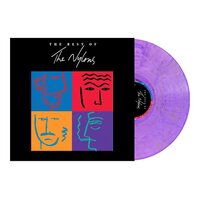 Nylons - The Best Of (Lavender With Green Swirl) vinyl cover